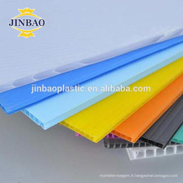 JINBAO 100% recyclable matériau de l&#39;emballage 3mm 4mm 5 10mm lambris en plastique